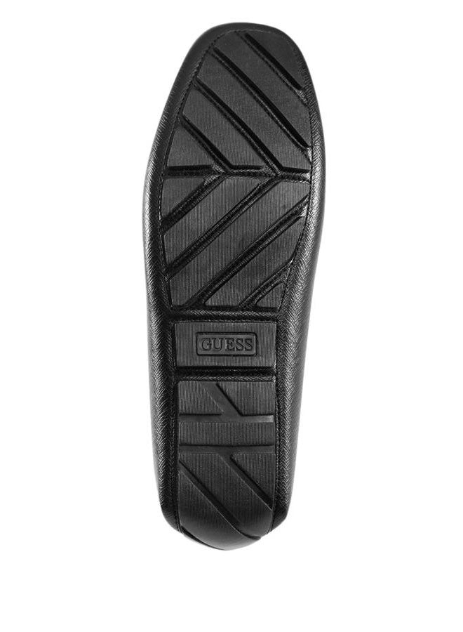GUESS حذاء لوفر للرجال، أسود سافيان 004، 43 EU - Image 5
