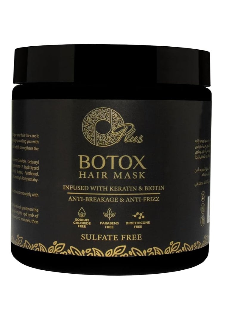 Oplus - Oplus Botox Hair Treatment Kit – Shampoo, Conditioner, Hair Mask, and Serum (1500ml Total) | Nourishing Hair Care Set for Cleansing, Moisturizing, and Damage Repair - Image 1