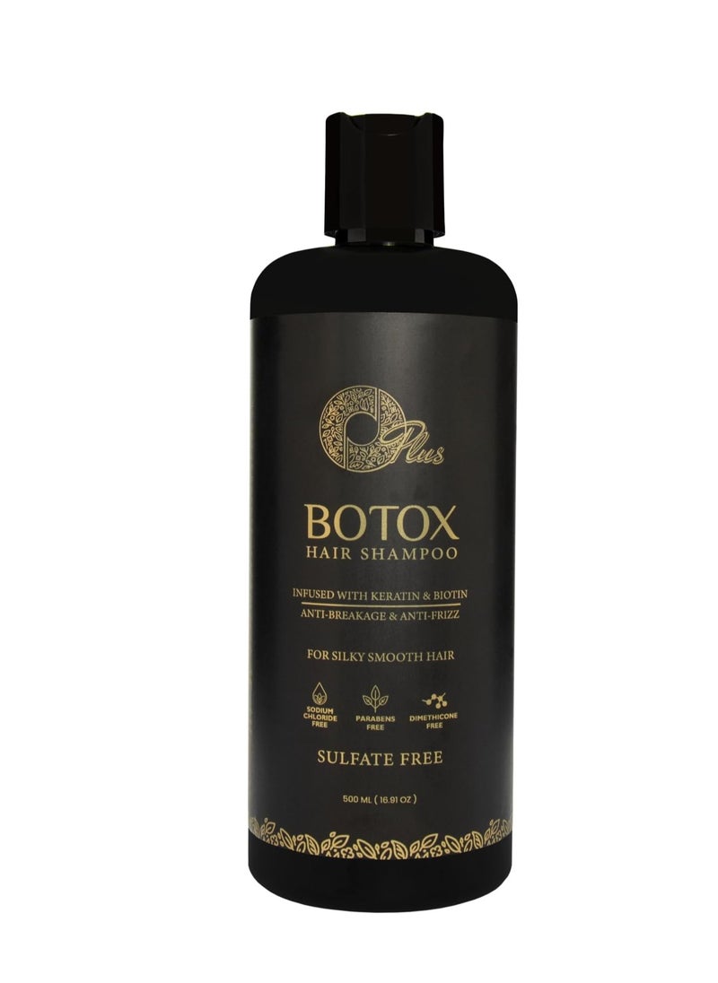 Oplus - Oplus Botox Hair Treatment Kit – Shampoo, Conditioner, Hair Mask, and Serum (1500ml Total) | Nourishing Hair Care Set for Cleansing, Moisturizing, and Damage Repair - Image 1