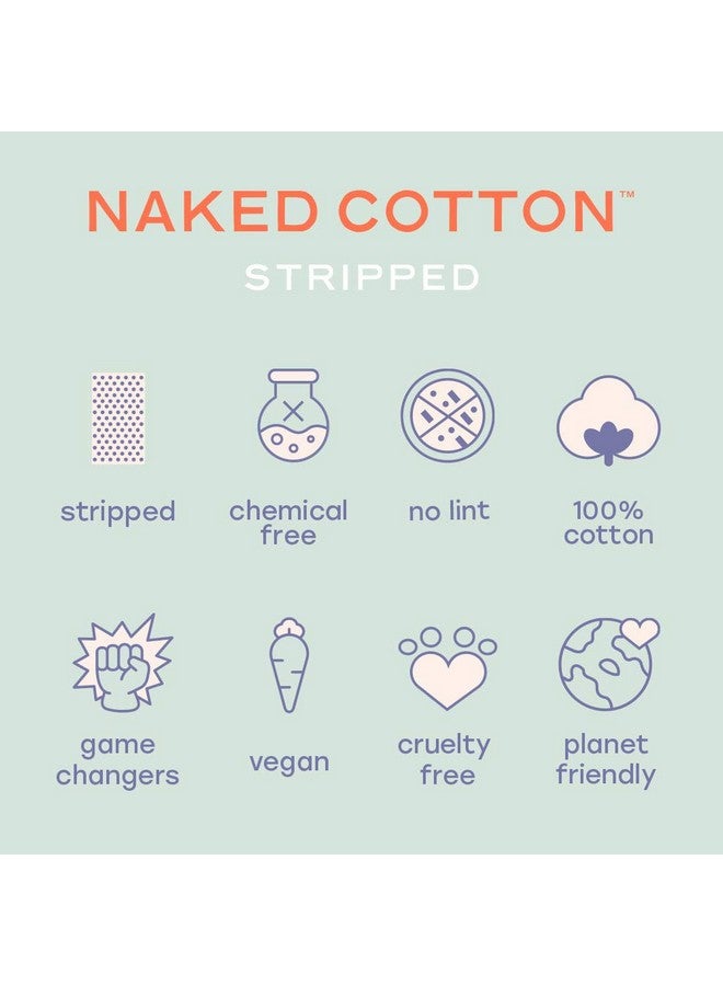 WHITE RABBIT Naked Cotton Stripped Customized Sheet Mask Treatments Create Own Face Mask Soaked In Toner Serum Essence 100% Cotton Unbleached Lintfree Natural & Crueltyfree 180 Count - Image 2