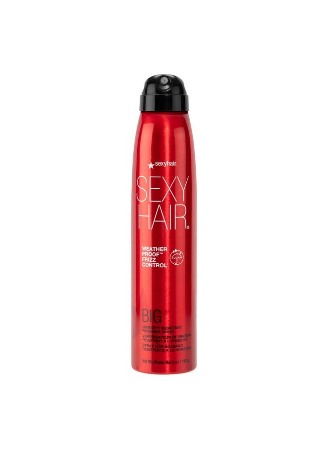 Sexy Hair - SEXYHAIR Big Weather Proof Frizz Control Finishing Spray, 5 oz | Lightweight | Up to 72 Hour Humidity & Flyaways Resistance | Flexible & Adjustable Hold - Image 1
