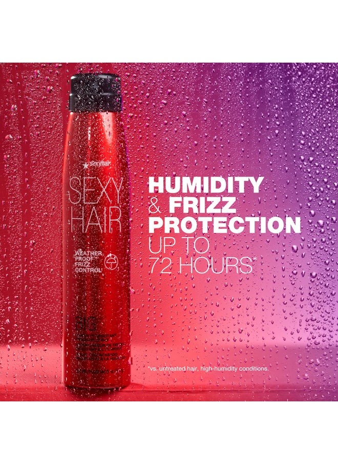Sexy Hair - SEXYHAIR Big Weather Proof Frizz Control Finishing Spray, 5 oz | Lightweight | Up to 72 Hour Humidity & Flyaways Resistance | Flexible & Adjustable Hold - Image 1