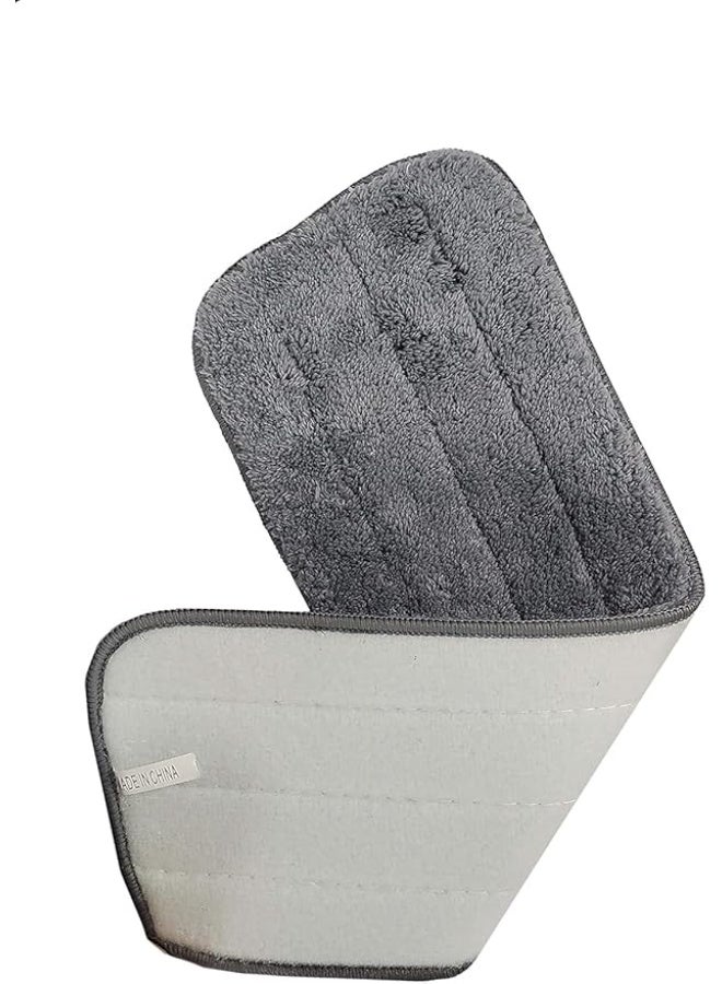 Microfiber Cleaning Cloth Replacement, Rectangular, Grey - Image 4