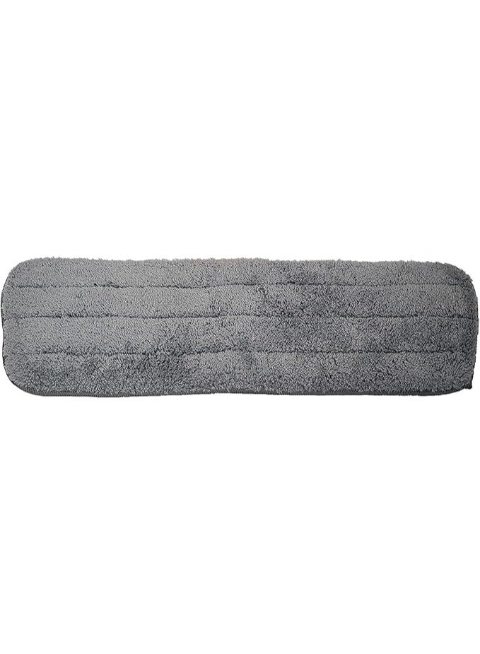 Microfiber Cleaning Cloth Replacement, Rectangular, Grey - Image 1