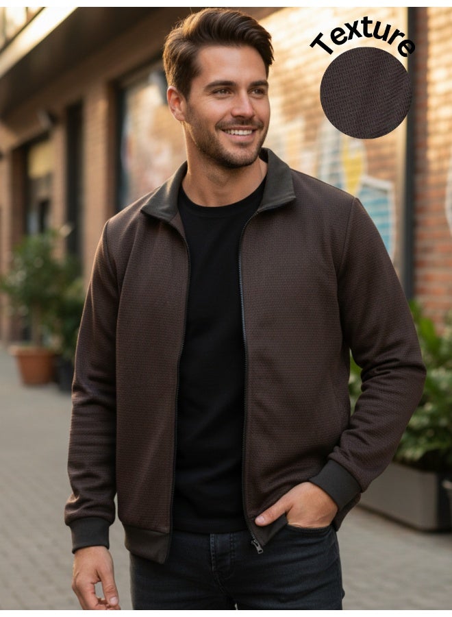 RIGO Brown Premium Jacket for Men - Image 1