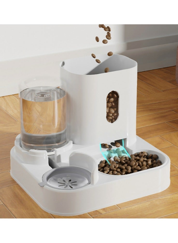 2-in-1 Pet Feeder  Water Dispenser, Automatic Gravity Design for Cats  Dogs – BPA-Free, Large Capacity - Image 2