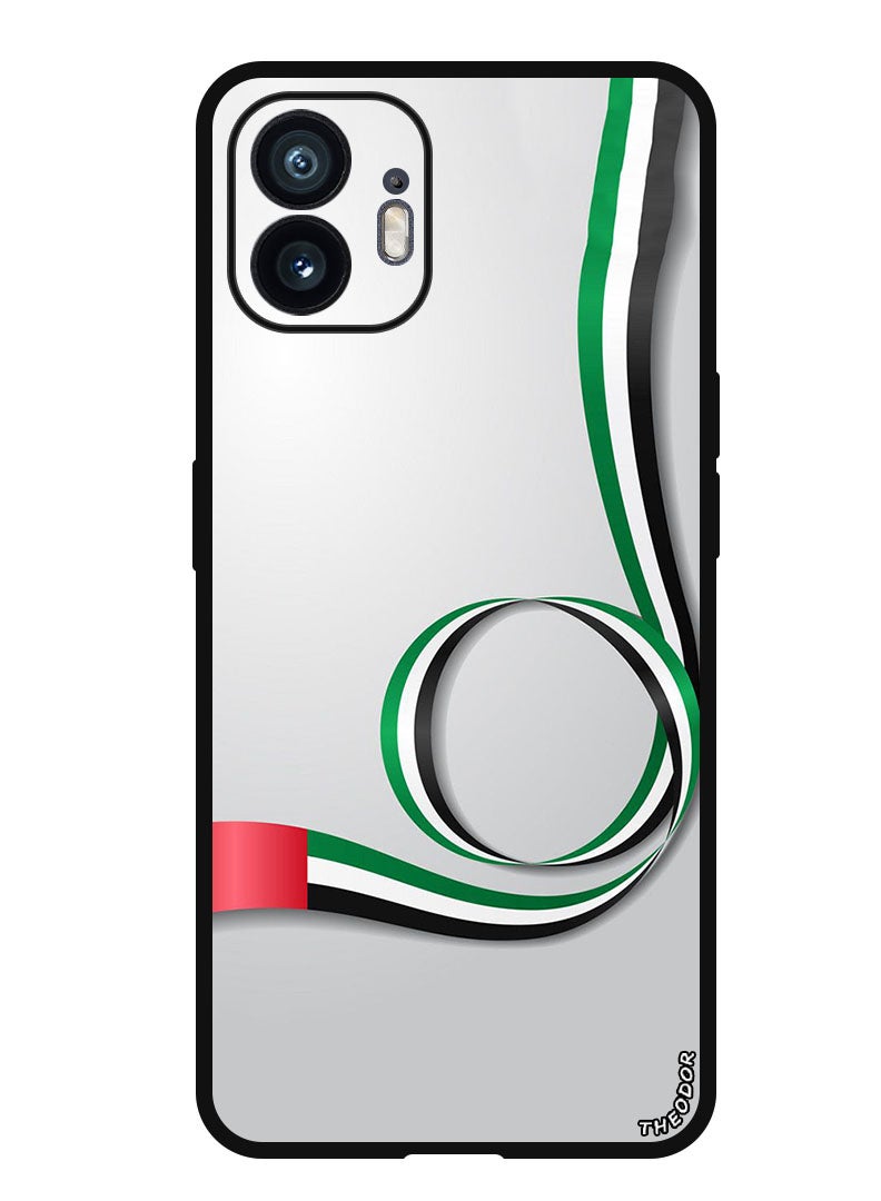 Theodor Protective Case Anti Scratch Shock Proof Bumper Cover For Nothing Phone (2) Uae Flag - Image 1