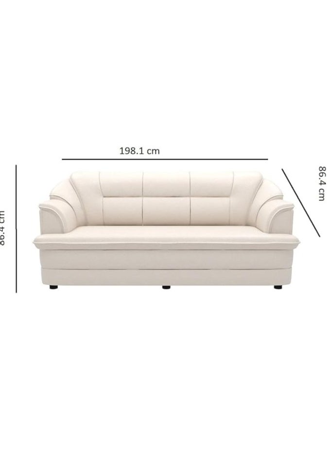 Poppins Home - Sofa Set in Lifestyle Leatherette and Polyurethane Foam Elevate Your Space with Distinctive Style - Image 1