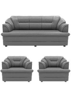 Sofa Set in Lifestyle Leatherette and Polyurethane Foam Elevate Your Space with Distinctive Style