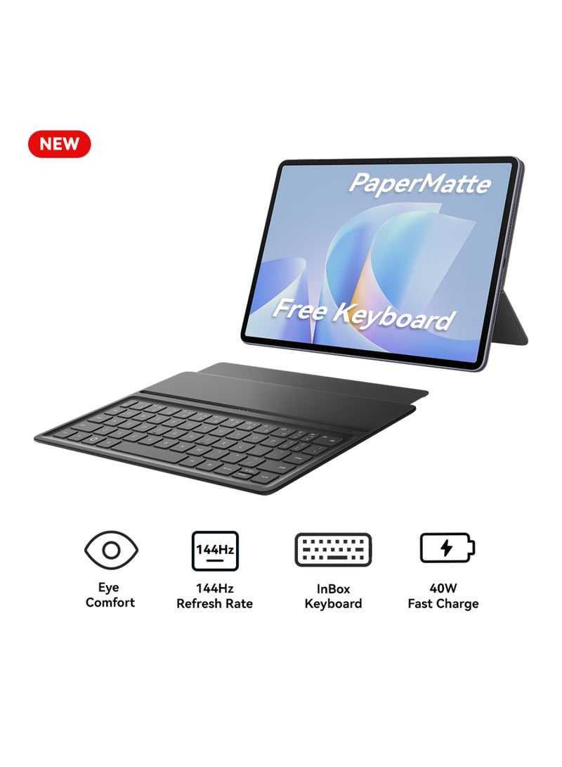 HUAWEI MatePad 11.5 S 2026 PaperMatte Tablet Space Gray 12GB 256GB with Detachable Keyboard - Middle East Version - Image 1