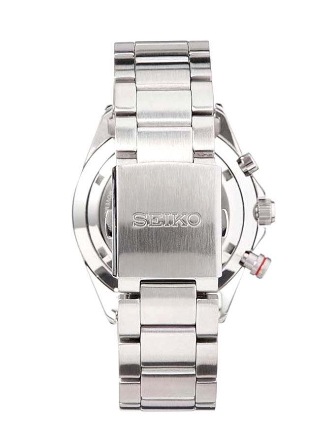 Seiko ساعة يد رجالية من الستانلس ستيل بعقارب دائرية الشكل SSB407P - 41 ملم  - Image 2