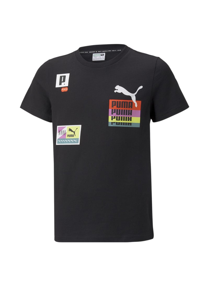 PUMA - Brand Love Boys Short Sleeve T-shirt - Image 1