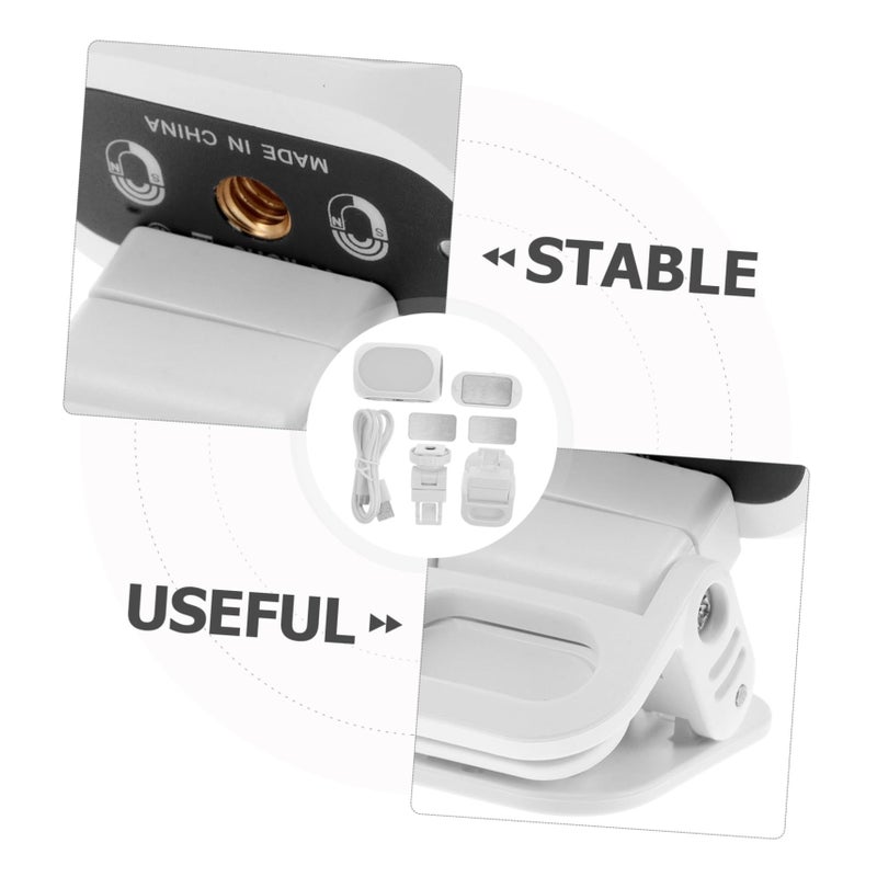 Adjustable Magnetic Rechargeable Phone Light For Selfie Video Conference Photography Stabilizer Compatible Multiple Brightness Modes - Image 4