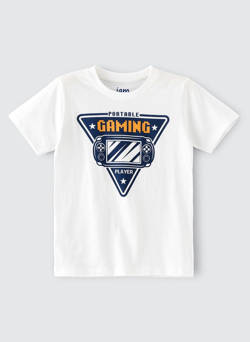 JAM تي شيرت جرافيكي أساسي برقبة دائرية - Image 1