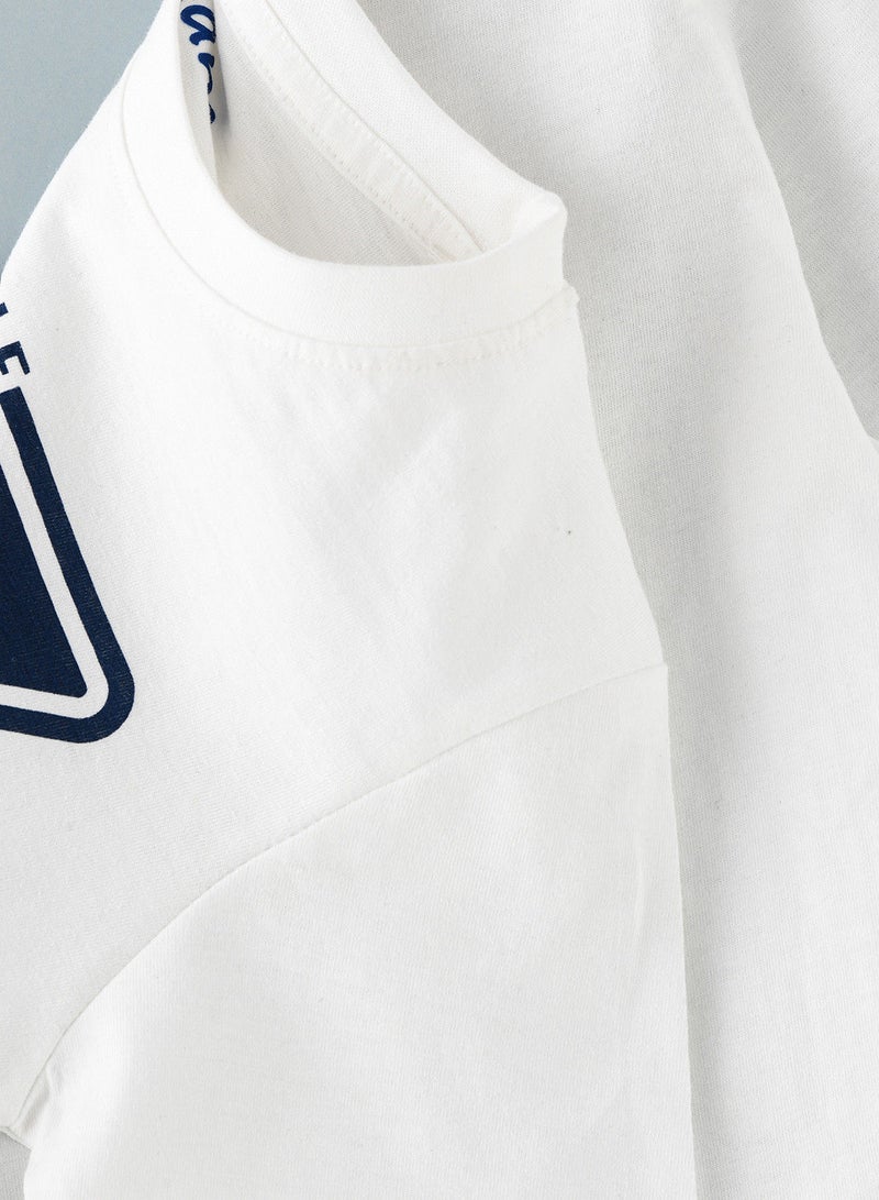 JAM تي شيرت جرافيكي أساسي برقبة دائرية - Image 4