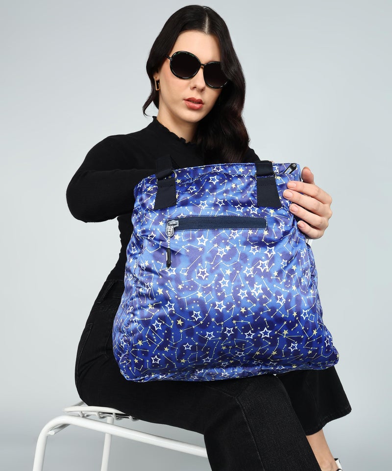 addixon 12L Medium Multicolor Handbag for Women: Versatile Shoulder Bag (Blue) - Image 2