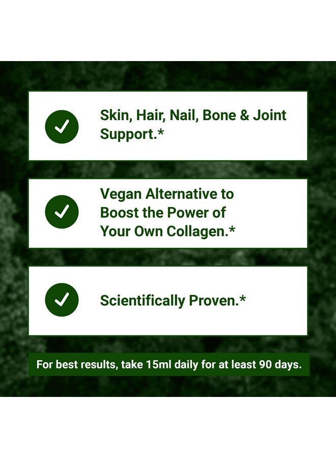 Orgono Living Silica Orgono Living Silica Plant-Based Collagen Booster | Horsetail Extract & Rosemary | Supports Collagen & Elastin for Joint & Bone Health, Glowing Skin, Strong Hair & Nails | 33.85 Fl Oz - Image 2