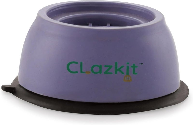Clazkit حامل كلازكيت متعدد الاستخدامات قوي ومتين للأجهزة المنزلية مثل الثلاجات والغسالات والأثاث، دائري الشكل، باللون الأزرق (عبوة تحتوي على 4 قطع). - Image 5
