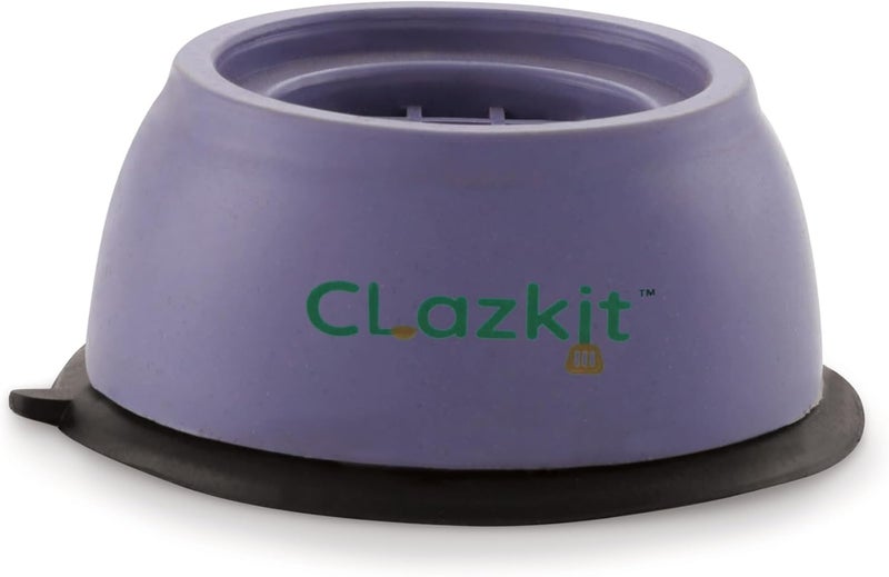 Clazkit حامل كلازكيت متعدد الاستخدامات قوي ومتين للأجهزة المنزلية مثل الثلاجات والغسالات والأثاث، دائري الشكل، باللون الأزرق (عبوة تحتوي على 4 قطع). - Image 2