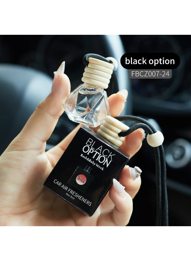 FORMBO Car aromatherapy car pendant air fragrance bag fragrance lasting light fragrance-black option - Image 1