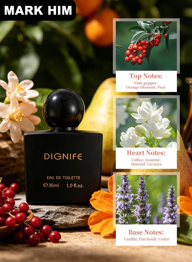 MARK HIM 3PCS Women Eau de Toilette Perfume Gift Set,  Long Lasting Fragrance, Portable Travel Size Cologne, Luxury Gift for Birthday Anniversary Valentine’s Day, Daily Dating Office Use Ladies Perfume Collection Kit - Image 4