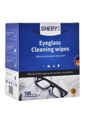 Pre-Moistened Lens Cleaning Wipes 100 Count, Safe Quick-Drying Glasses And Screen Cleaner - Lndividually Packaged - pzsku/Z694528F159E6205D0B85Z/45/_/1719384563/8761cd46-2bae-4b52-b566-df74d823f9b3