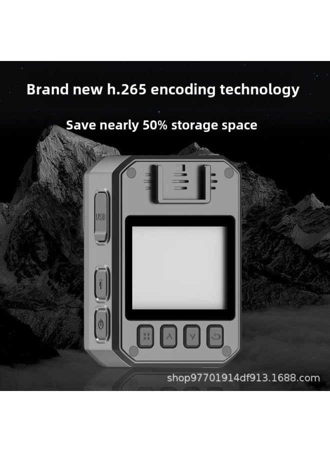 Generic - Law Enforcement Recorder Mobile Phone Connection 4K HiGh-definition NiGht Vision WIFI Real-time 4G Remote MonitorinG LonG Battery Life Portable Record-Body Color:Hd Anti-reflection 16G - Image 1