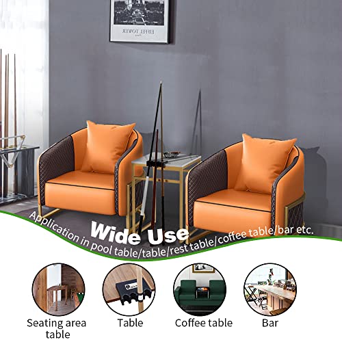 LFSEMINI Pool Cue Holder, 4-Cue Portable Pool Stick Holder for Table, Weighted & Durable Billiard Cue Holder, Mini Stick Holder for Pool Cues, Pool Cue Holder Claw - Image 3