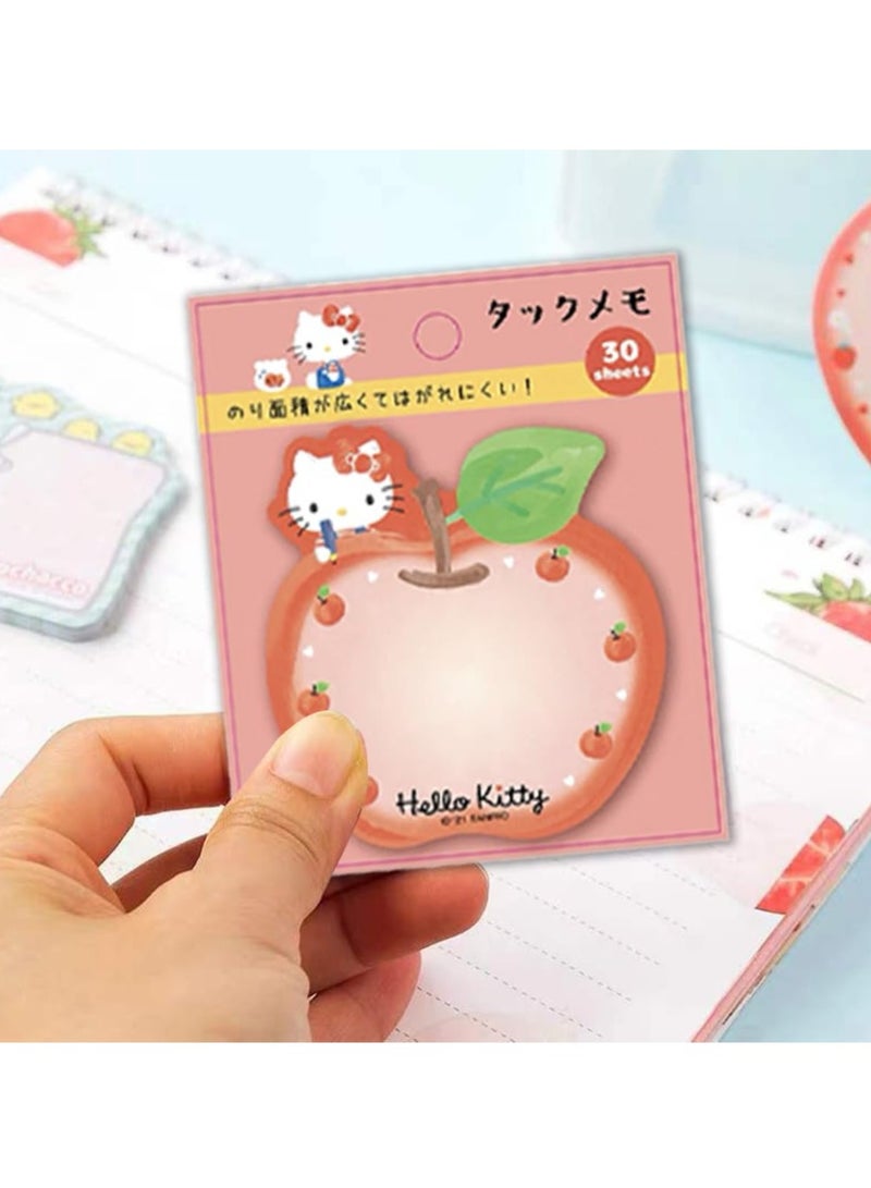 SYOSI 6 Pack Lovely Sticky Notes, 180 Sheets Cartoon Animal Series Personalized Sticky Notes, Kawaii Note Pads for Girls, Kids, Students, Funny School Supplies and Office Supplies (Style-A) - Image 4