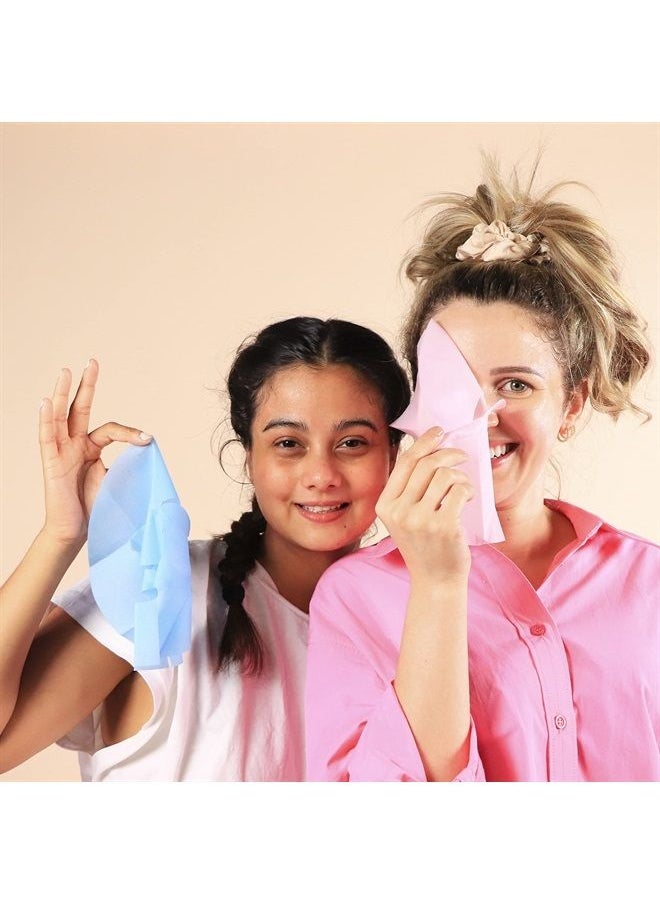 Oil Blotting Paper, Oil Absorbing Sheets for Oily Skin Care,Face Oil Sheets, 200 Count, 3 7/8" and 2.75"