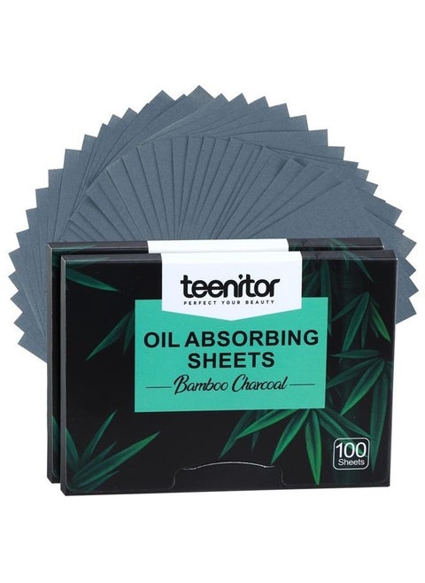 Oil Blotting Paper, Oil Absorbing Sheets for Oily Skin Care,Face Oil Sheets, 200 Count, 3 7/8" and 2.75"