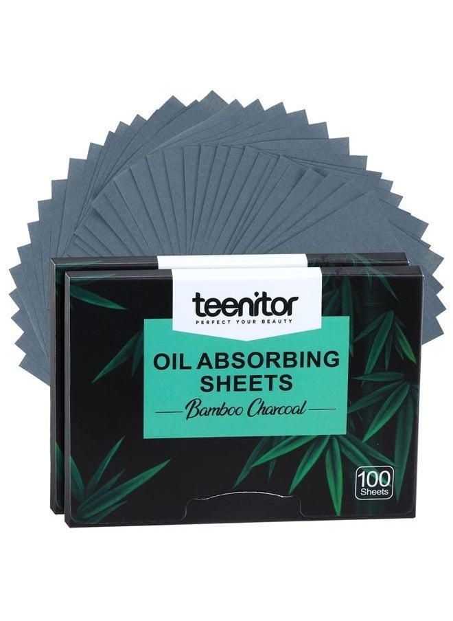 Oil Blotting Paper, Oil Absorbing Sheets for Oily Skin Care,Face Oil Sheets, 200 Count, 3 7/8" and 2.75"