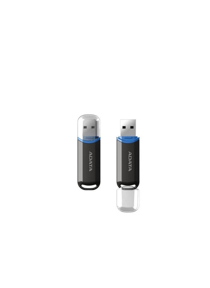 ADATA - C906 Compact 8GB USB 2.0 Flash Drive | Lightweight and Fast Data Transfer | Black - Image 1