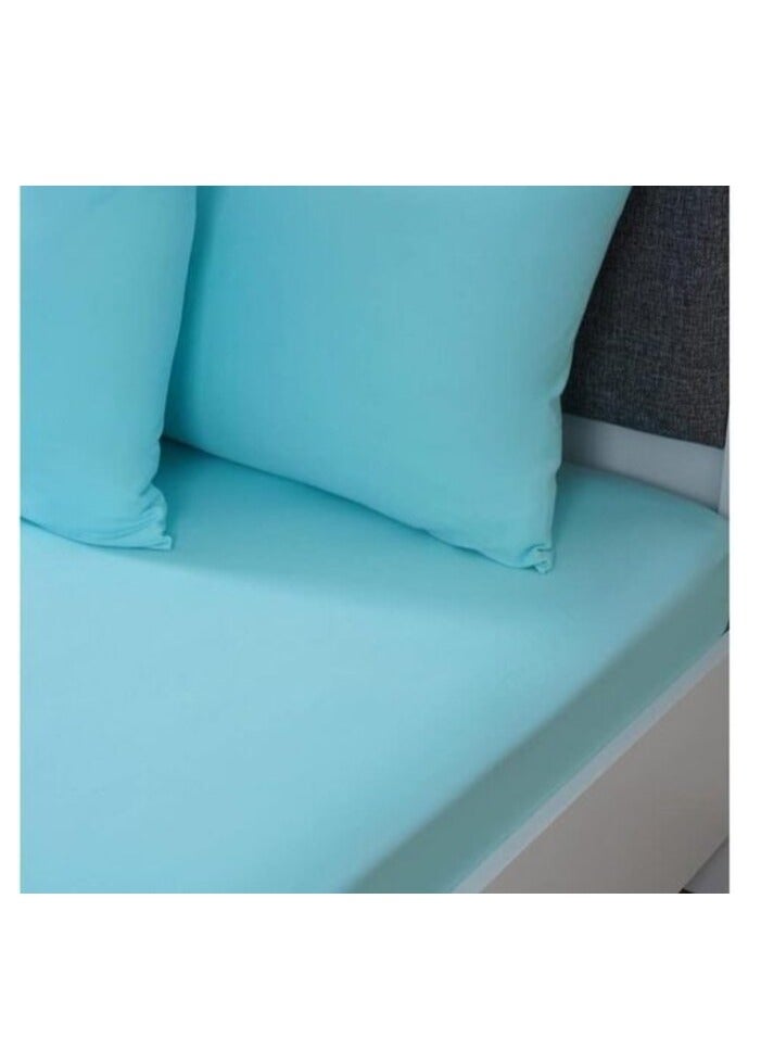 Pan Home PAN Home Dorin 3-Pieces Fitted Sheet Set 120x200+30cm - Mint 