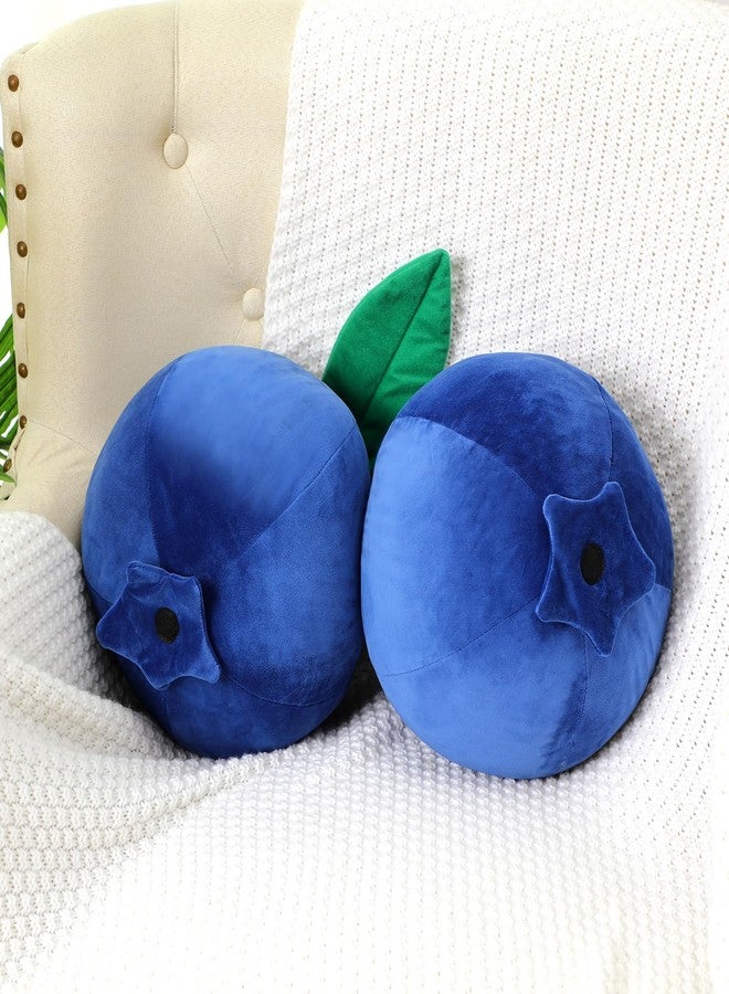 Beeveer Decorative Cute Blueberry Plush Pillow Kawaii Fruit Stuff Hugging Plushies Gift Soft Novelty Pillow Cushion Seat Decor for Gift Home Decor - Image 1