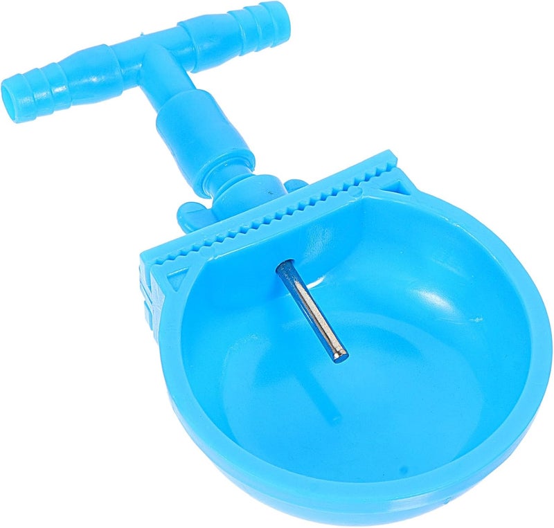 SHOWERORO 4pcs Rabbit Drinking Bowls Pet Water Containers with Plastic Steel Connector Automatic Water Feeder Bowls for Small Animals - Image 1