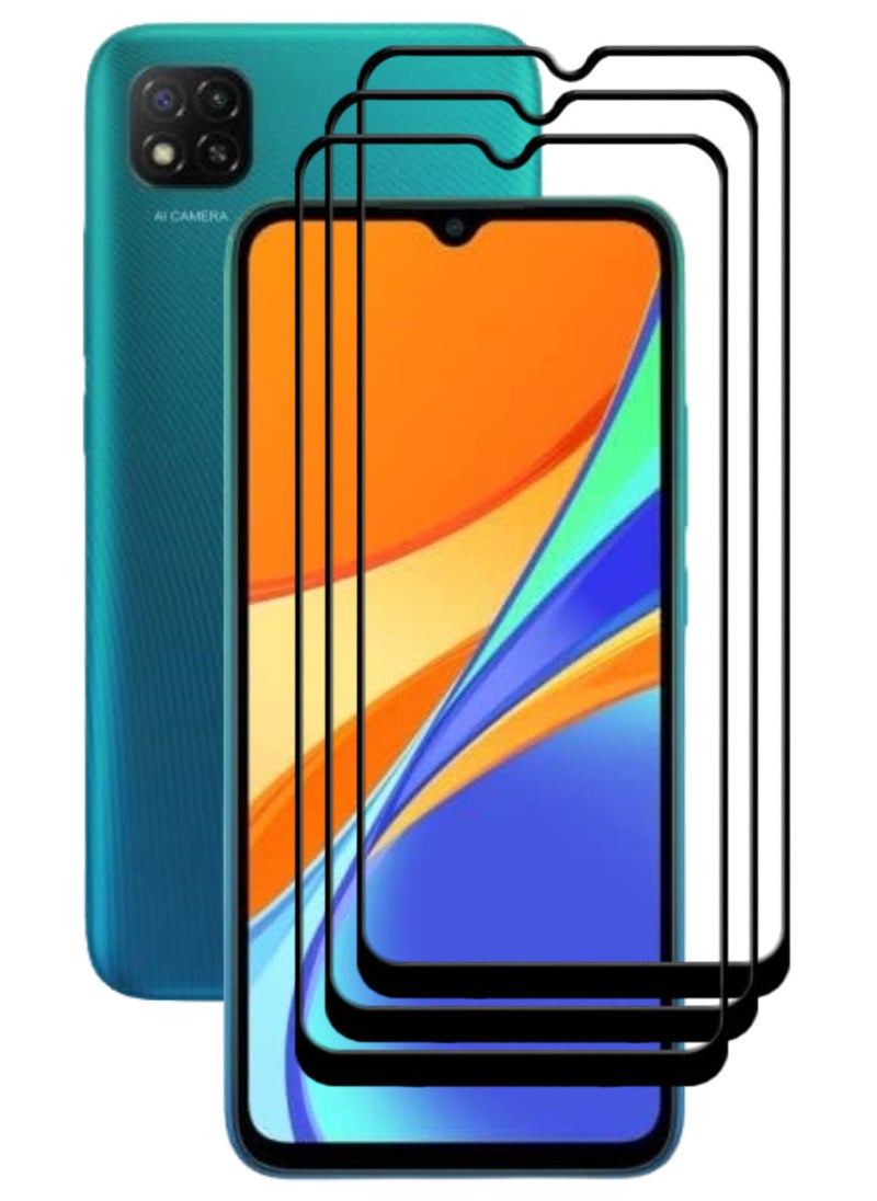 ACLIX 3 Pieces Antistatic ESD Dustproof Premium Quality High Definition Tempered Glass Screen Protector Designed For Xiaomi Redmi 9C - Image 1