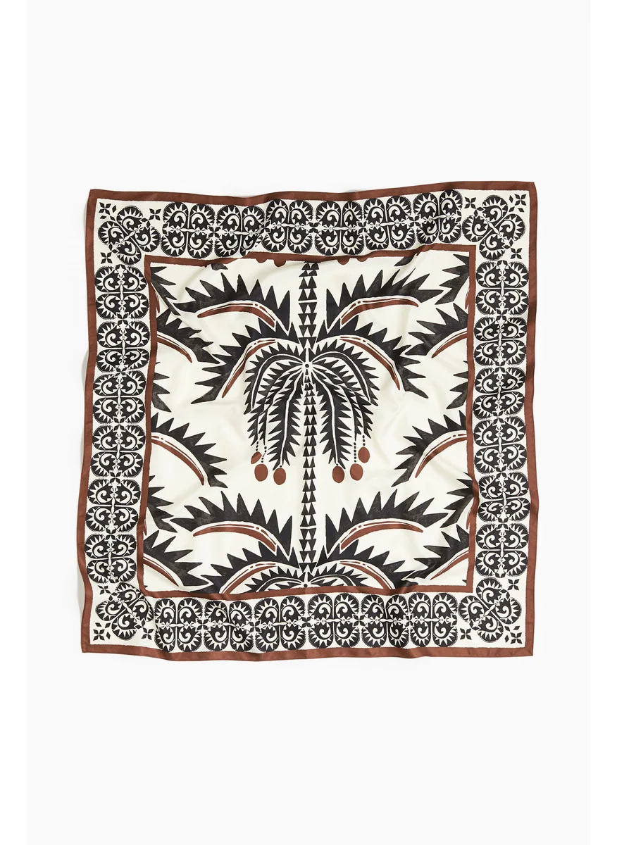 اتش اند ام Patterned Scarf