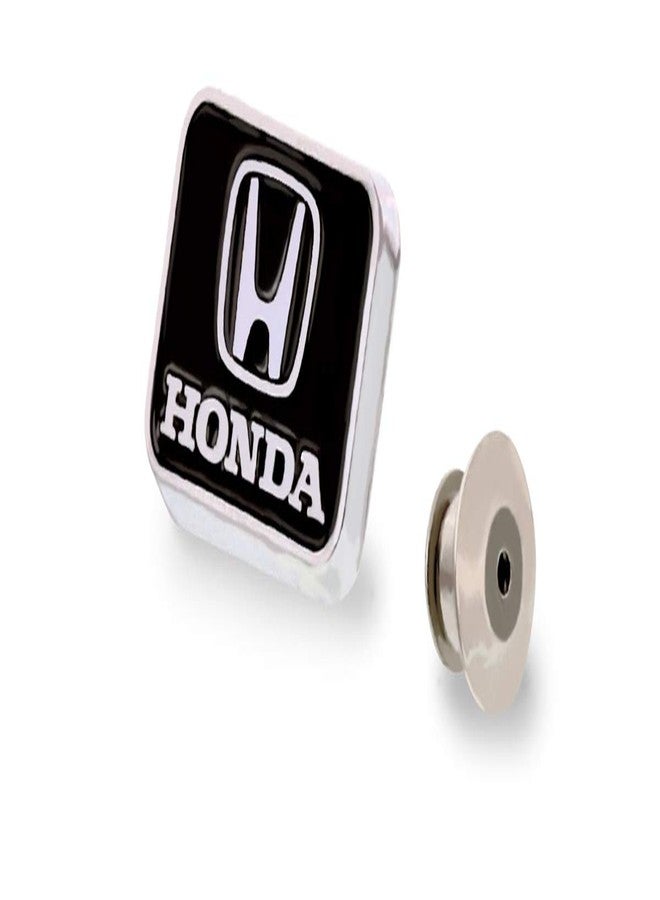 Honda License Frame Inc. Honda Genuine Black Lapel Pin - Image 1
