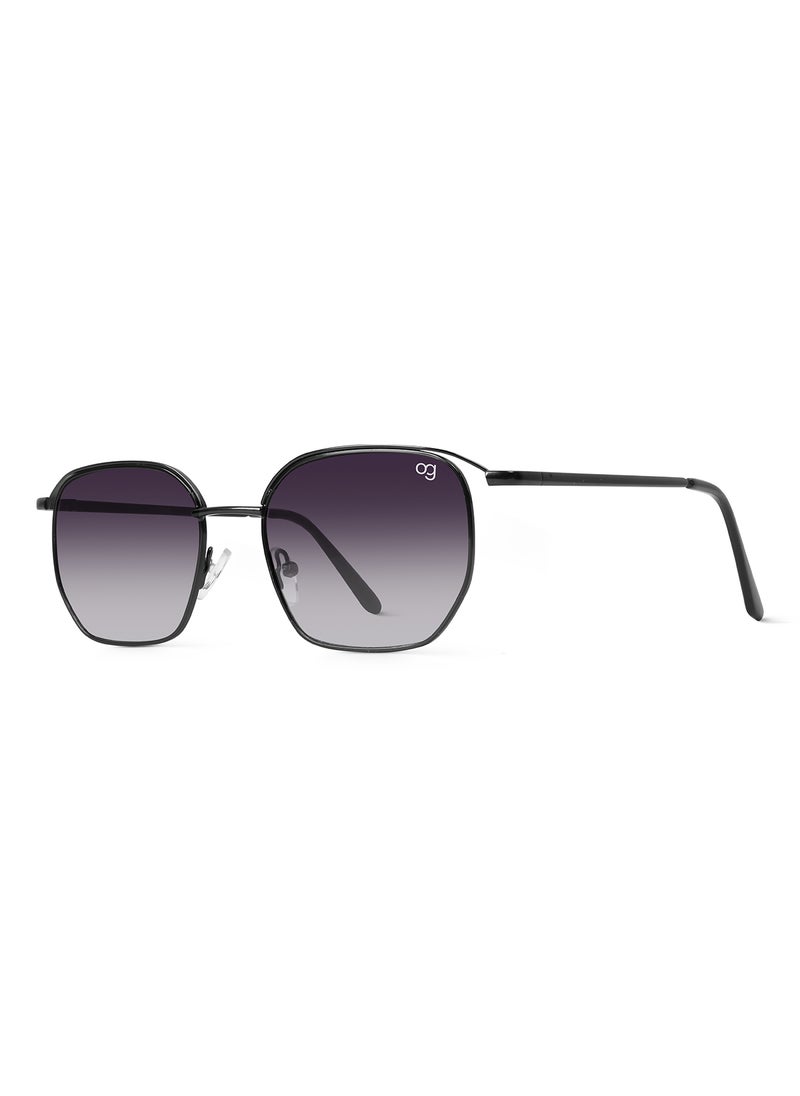 Woggles UV- Protected  Copper Hexagonal Sunglasses  - Image 4