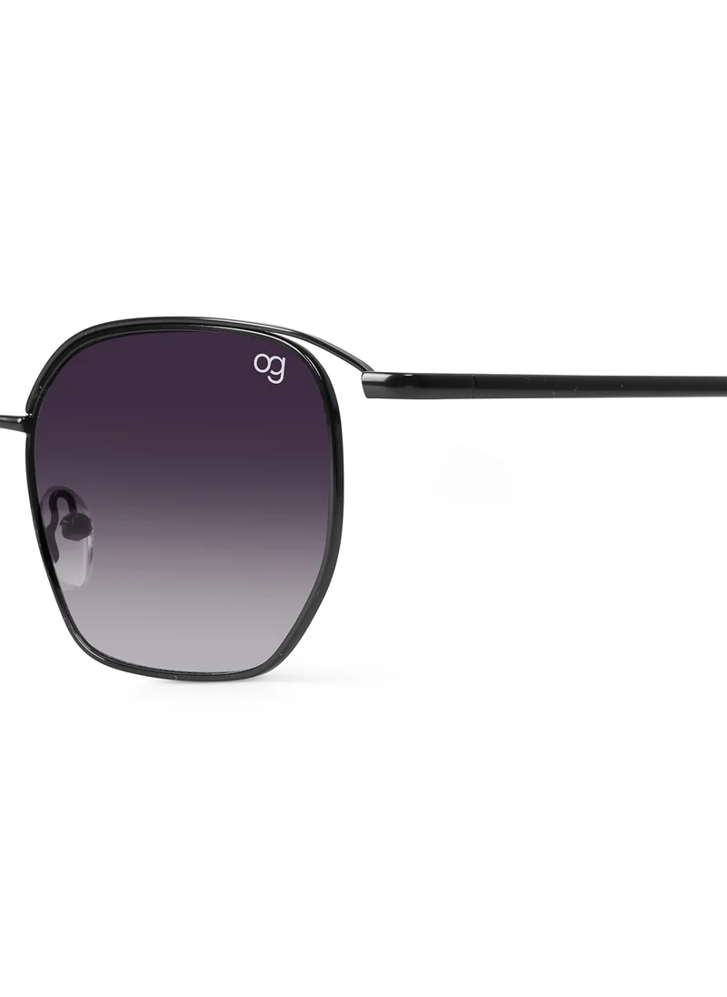 Woggles UV- Protected  Copper Hexagonal Sunglasses