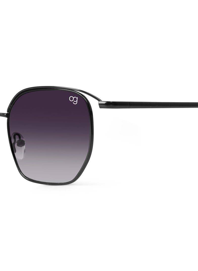 Woggles UV- Protected  Copper Hexagonal Sunglasses  - Image 2