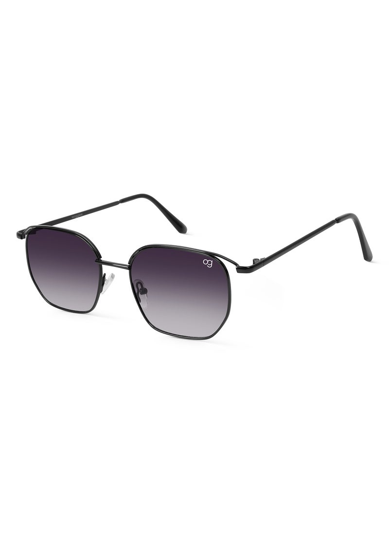 Woggles UV- Protected  Copper Hexagonal Sunglasses  - Image 1