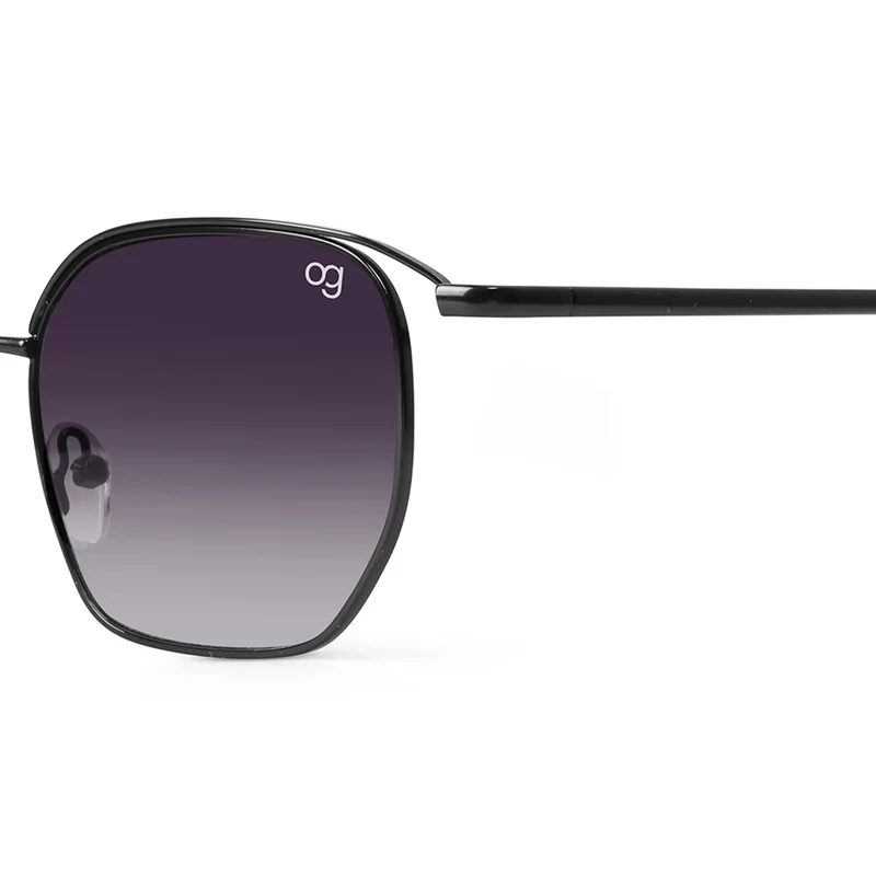 Woggles UV- Protected  Copper Hexagonal Sunglasses
