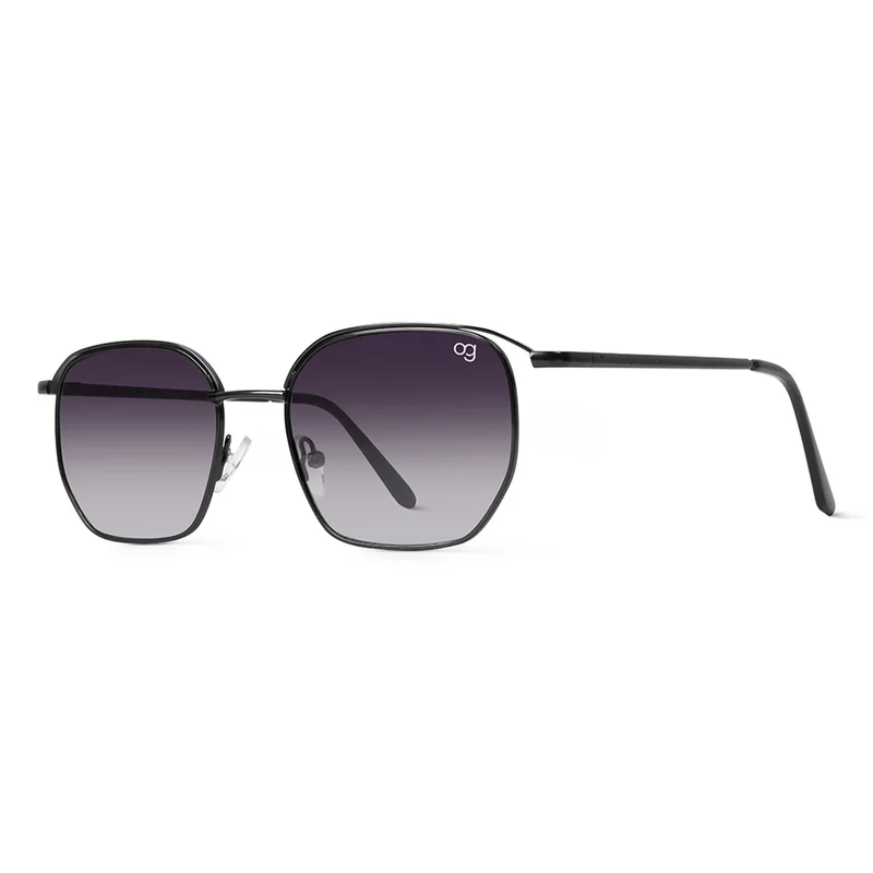 Woggles UV- Protected  Copper Hexagonal Sunglasses