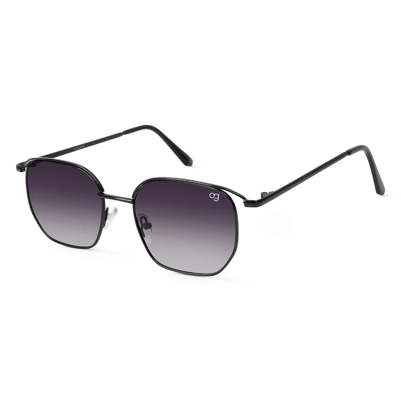Woggles UV- Protected  Copper Hexagonal Sunglasses