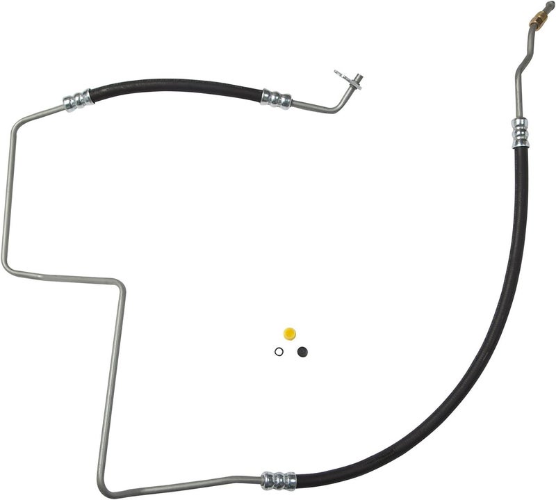 Edelmann 92472 Power Steering Pressure Line Hose Assembly: Replacement for 2009-02 Chev. Trailblazer, GMC Envoy, 07-04 Buick Rainer, 08-03 Isuzu Ascender, 09-05 Saab 9-7X, 04-02 Olds. Bravada - Image 1
