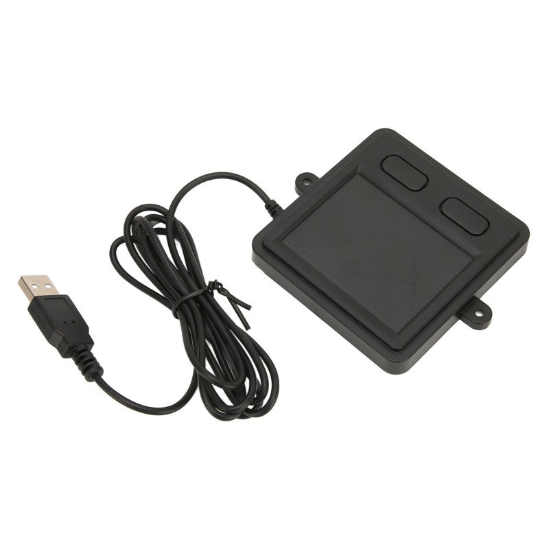 Wired USB Touchpad: 2 Button Design High Sensitivity Trackpad - Multifunctional Plug Play Trackpad for Windows Home Office Business Trip Use - Image 1