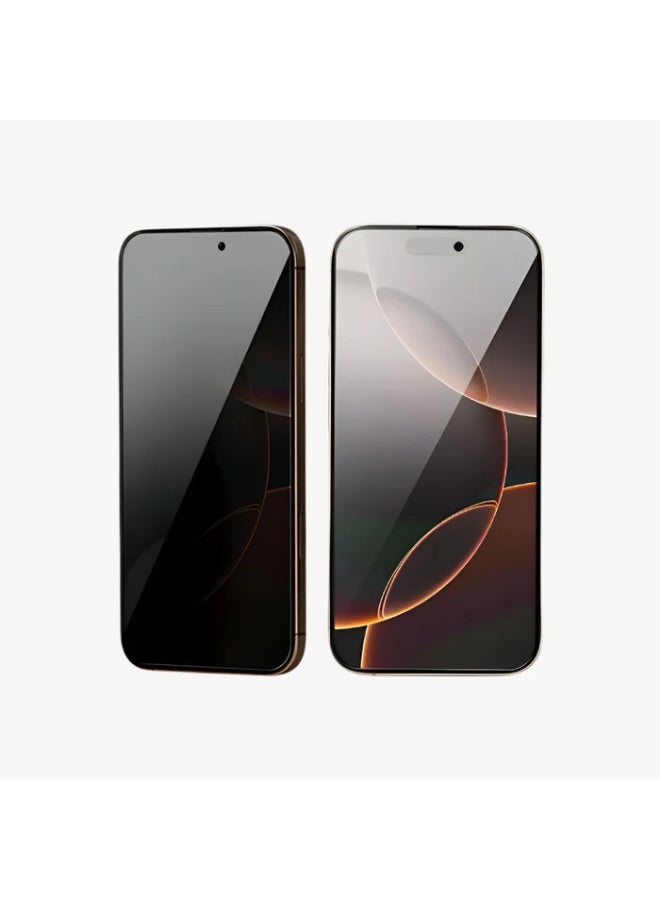 Prostyle iPhone 16 Pro Privacy Screen Protector 6.3" – Anti-Spy 9H Tempered Glass, Full Coverage, Face ID Compatible, Anti-Fingerprint, Bubble-Free, Case Friendly - Image 3