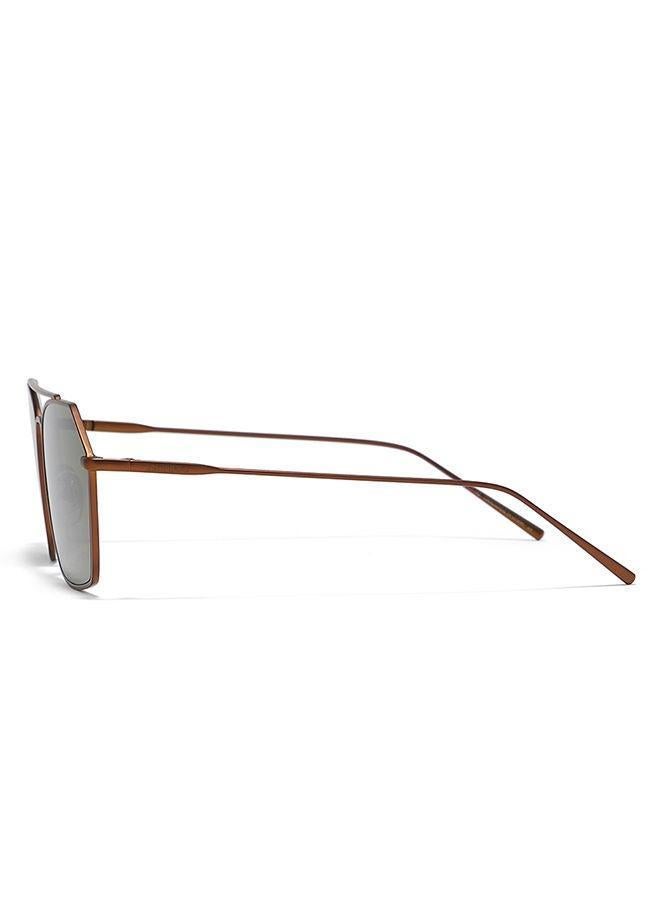 30Sundays FIGARO II,Men Sunglasses, Aviator Sunglasses, UV Protection: UV400 (Brown,Green) - Image 3